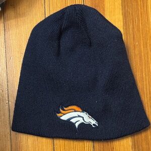 OTS NFL Denver Broncos Toddler Raised Cuff Knit Cap, Team Color